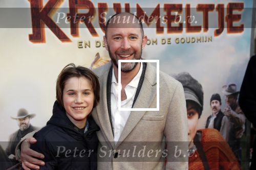 Amsterdam 1 februari 2020
Premiere Kruimeltje in Tuschinski. ramon Mesman met neefje