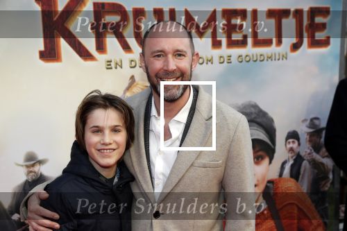 Amsterdam 1 februari 2020
Premiere Kruimeltje in Tuschinski. ramon Mesman met neefje