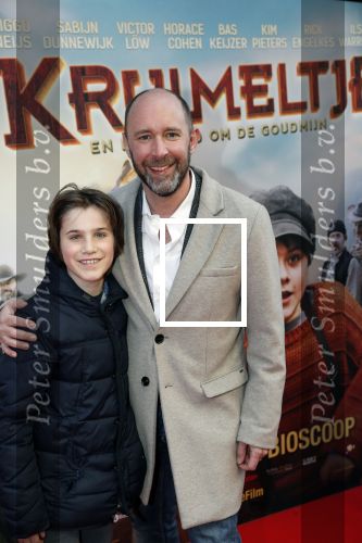 Amsterdam 1 februari 2020
Premiere Kruimeltje in Tuschinski. ramon Mesman met neefje