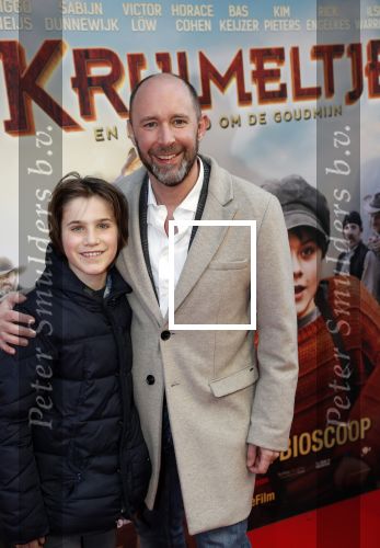 Amsterdam 1 februari 2020
Premiere Kruimeltje in Tuschinski. ramon Mesman met neefje