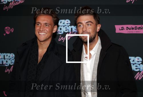Amsterdam 27 januari 2020
Premiere Onze Jongens in Miami in Tuschinski. Rene Watzema met een kennis
