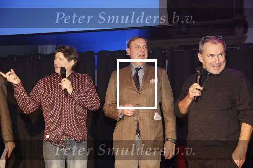 Zaandam 11 maart 2020
Het boeckenbal in de Bullekerk in Zaandam . Rob Muntz met gulp open