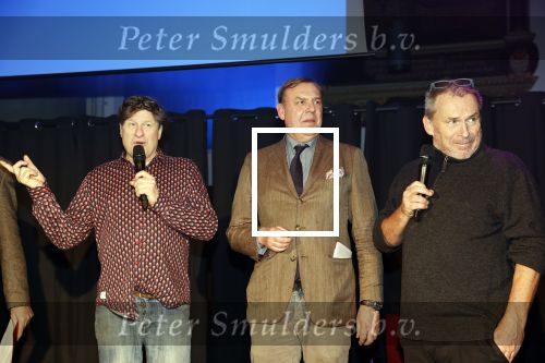 Zaandam 11 maart 2020
Het boeckenbal in de Bullekerk in Zaandam . Rob Muntz met gulp open