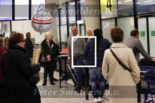 Schiphol 13 februari 2020
Roel Grit komt aan op schiphol .