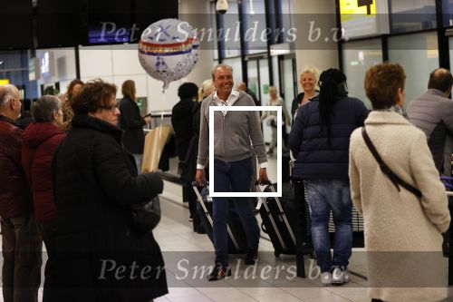 Schiphol 13 februari 2020
Roel Grit komt aan op schiphol .