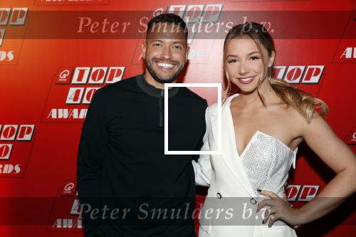 Amsterdam 10 januari 2020
Uitreiking top 40 awards van Qmusic. Rolf Sanchez en Emma Heesters