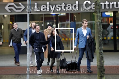 Lelystad 15 januari 2020
Rechtszaak Rosanna Kluivert en haar zoon Nino Wilkes tegen het tv programma Tros Opgelicht bij de rechtbank in Lelystad. Rosanna met haar advocaat Royce de Vries