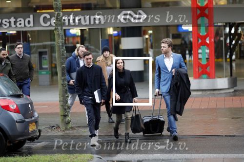 Lelystad 15 januari 2020
Rechtszaak Rosanna Kluivert en haar zoon Nino Wilkes tegen het tv programma Tros Opgelicht bij de rechtbank in Lelystad. Rosanna met haar advocaat Royce de Vries