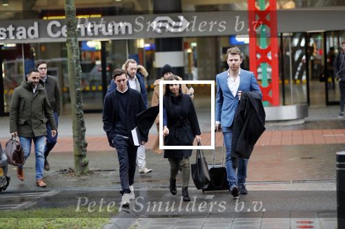 Lelystad 15 januari 2020
Rechtszaak Rosanna Kluivert en haar zoon Nino Wilkes tegen het tv programma Tros Opgelicht bij de rechtbank in Lelystad. Rosanna met haar advocaat Royce de Vries