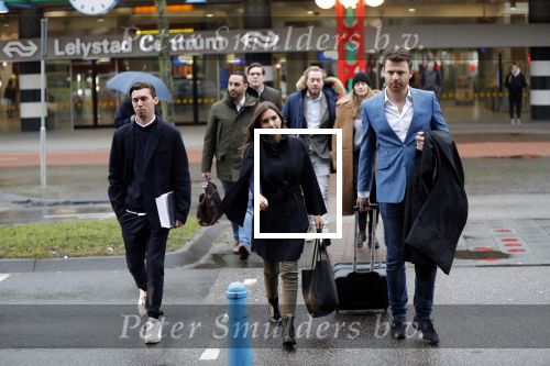 Lelystad 15 januari 2020
Rechtszaak Rosanna Kluivert en haar zoon Nino Wilkes tegen het tv programma Tros Opgelicht bij de rechtbank in Lelystad. Rosanna met haar advocaat Royce de Vries