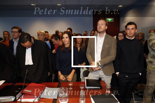 Lelystad 15 januari 2020
Rechtszaak Rosanna Kluivert en haar zoon Nino Wilkes tegen het tv programma Tros Opgelicht bij de rechtbank in Lelystad. Rosanna met haar advocaat Royce de Vries