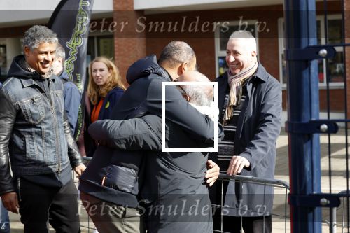 Amsterdam 4 maart 2020
Ruud Gullit en Frank Rijkaard openen hun Cruyff coart in Amsterdam west.