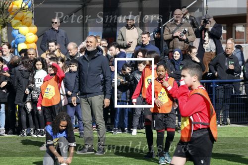 Amsterdam 4 maart 2020
Ruud Gullit en Frank Rijkaard openen hun Cruyff coart in Amsterdam west.