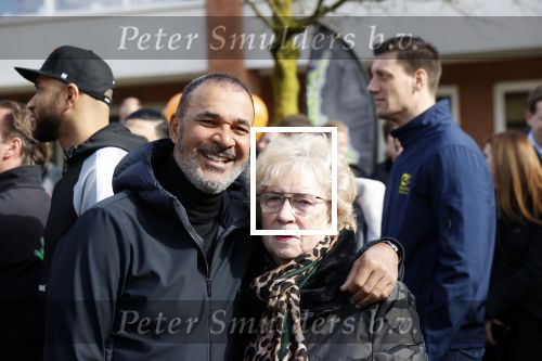 Amsterdam 4 maart 2020
Ruud Gullit en Frank Rijkaard openen hun Cruyff coart in Amsterdam west. Ruud met zijn moeder