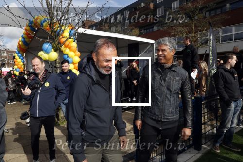 Amsterdam 4 maart 2020
Ruud Gullit en Frank Rijkaard openen hun Cruyff coart in Amsterdam west.