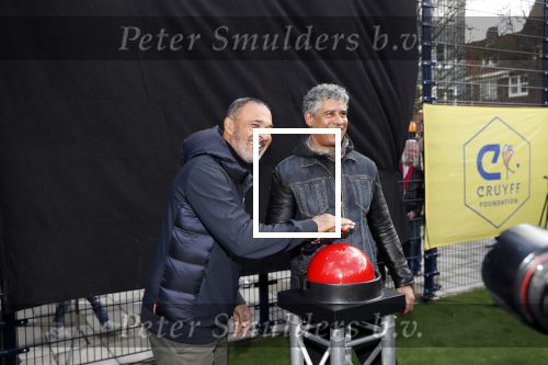 Amsterdam 4 maart 2020
Ruud Gullit en Frank Rijkaard openen hun Cruyff coart in Amsterdam west.
