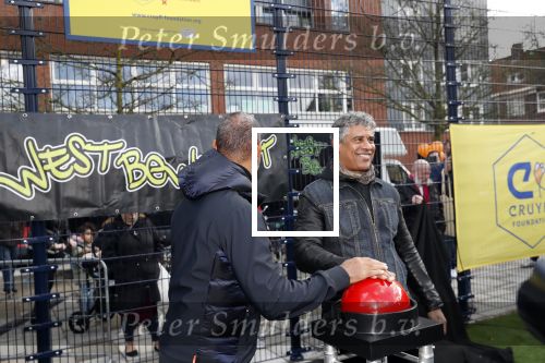Amsterdam 4 maart 2020
Ruud Gullit en Frank Rijkaard openen hun Cruyff coart in Amsterdam west.