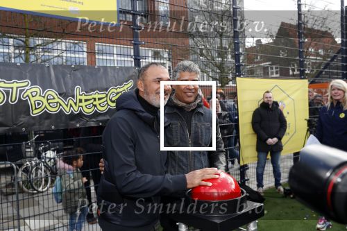 Amsterdam 4 maart 2020
Ruud Gullit en Frank Rijkaard openen hun Cruyff coart in Amsterdam west.