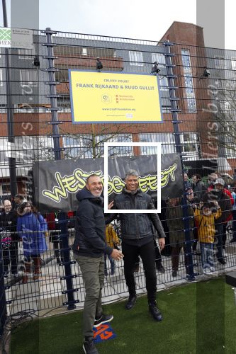 Amsterdam 4 maart 2020
Ruud Gullit en Frank Rijkaard openen hun Cruyff coart in Amsterdam west.