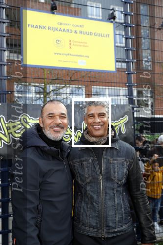 Amsterdam 4 maart 2020
Ruud Gullit en Frank Rijkaard openen hun Cruyff coart in Amsterdam west.