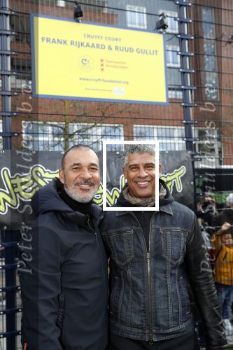Amsterdam 4 maart 2020
Ruud Gullit en Frank Rijkaard openen hun Cruyff coart in Amsterdam west.