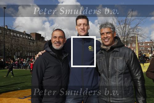Amsterdam 4 maart 2020
Ruud Gullit en Frank Rijkaard openen hun Cruyff coart in Amsterdam west.