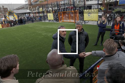 Amsterdam 4 maart 2020
Ruud Gullit en Frank Rijkaard openen hun Cruyff coart in Amsterdam west.