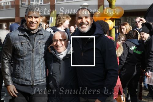 Amsterdam 4 maart 2020
Ruud Gullit en Frank Rijkaard openen hun Cruyff coart in Amsterdam west.