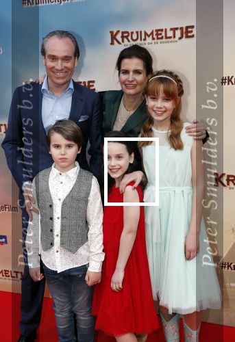 Amsterdam 1 februari 2020
Premiere Kruimeltje in Tuschinski. Sabijn Dunnewijk met haar familie