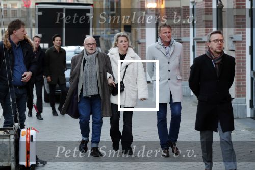 Amsterdam 19 januari 2020
Herdenkingsdienst Martin Elfrink de partner van Andre v Duin die afgelopen maandag overleden is . De Dienst was in het deLamar theater. Serge Henri Valcke met Celeste Verstraete
