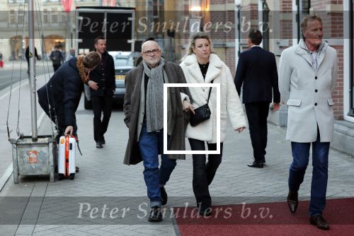 Amsterdam 19 januari 2020
Herdenkingsdienst Martin Elfrink de partner van Andre v Duin die afgelopen maandag overleden is . De Dienst was in het deLamar theater. Serge Henri Valcke met Celeste Verstraete