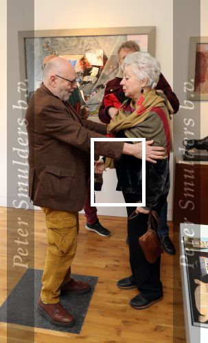 Amsterdam, 8 Maart 2020
Opening Zo Mooi Gallery met schilderrijen van BN-ers
Serge Henri Valken en Ingeborg Elzevier