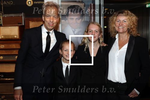 Hilversum 30 januari 2020
Radioring gala in theater gooiland . Sjors Frohlich  had zijn vrouw en kinderen meegenomen