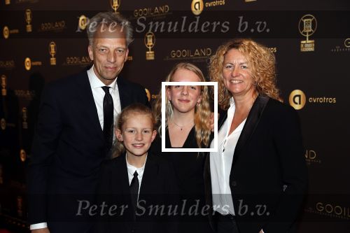 Hilversum 30 januari 2020
Radioring gala in theater gooiland . Sjors Frohlich  had zijn vrouw en kinderen meegenomen