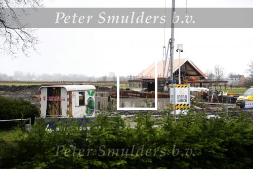 Ouderkerk aan de Amstel 28 januari 2020
Aanbouw nieuwe huis van Sven Kramer en naomi v As