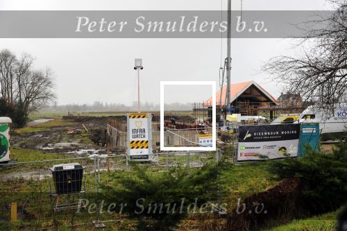 Ouderkerk aan de Amstel 28 januari 2020
Aanbouw nieuwe huis van Sven Kramer en naomi v As