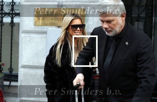 Amsterdam 3 februari 2020
Sylvie Meis vertrekt na dag werken vanuit hotel The Dylan.