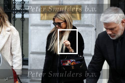 Amsterdam 3 februari 2020
Sylvie Meis vertrekt na dag werken vanuit hotel The Dylan.