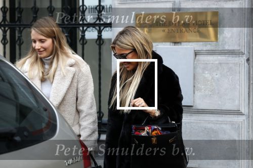 Amsterdam 3 februari 2020
Sylvie Meis vertrekt na dag werken vanuit hotel The Dylan.