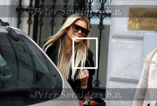 Amsterdam 3 februari 2020
Sylvie Meis vertrekt na dag werken vanuit hotel The Dylan.