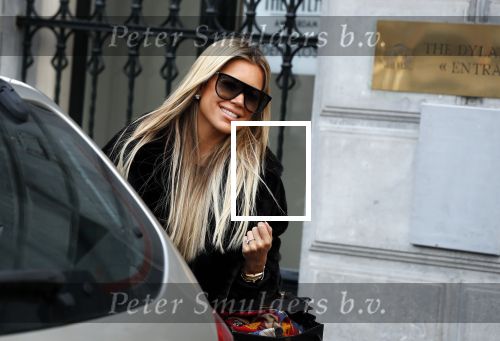 Amsterdam 3 februari 2020
Sylvie Meis vertrekt na dag werken vanuit hotel The Dylan.