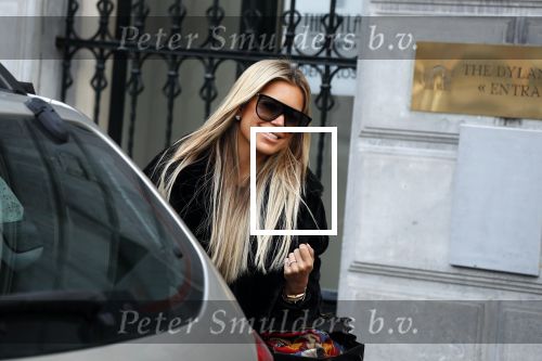 Amsterdam 3 februari 2020
Sylvie Meis vertrekt na dag werken vanuit hotel The Dylan.