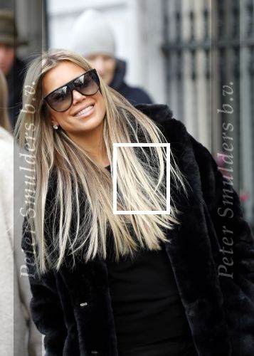 Amsterdam 3 februari 2020
Sylvie Meis vertrekt na dag werken vanuit hotel The Dylan.