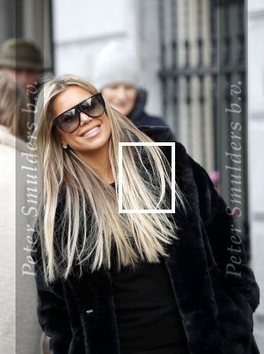 Amsterdam 3 februari 2020
Sylvie Meis vertrekt na dag werken vanuit hotel The Dylan.