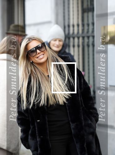 Amsterdam 3 februari 2020
Sylvie Meis vertrekt na dag werken vanuit hotel The Dylan.