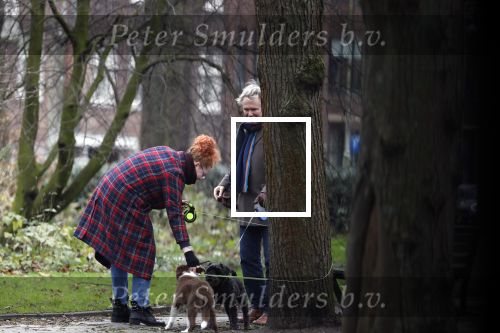 Amsterdam 31 januari 2020
Tom Egbers laat bellend zijn hond uit