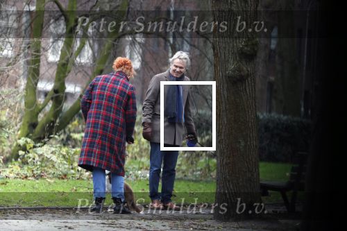 Amsterdam 31 januari 2020
Tom Egbers laat bellend zijn hond uit