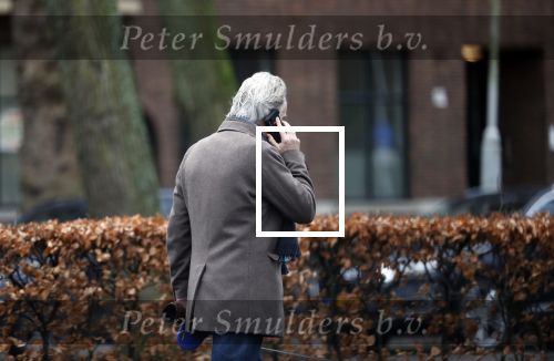 Amsterdam 31 januari 2020
Tom Egbers laat bellend zijn hond uit