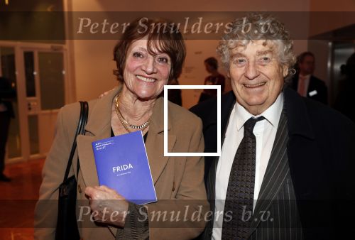 Amsterdam 6 februari 2020
Premiere Frida van het nationaal ballet in de Stopera. Tonny Eyk met zijn vrouw