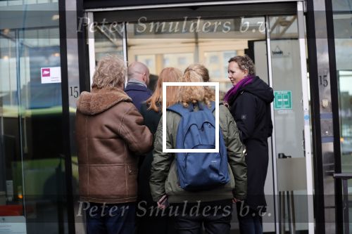 Lelystad 15 januari 2020
Rechtszaak Rosanna Kluivert en haar zoon Nino Wilkes tegen het tv programma Tros Opgelicht bij de rechtbank in Lelystad.